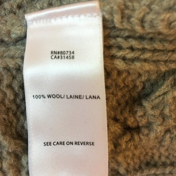 BCBGMaxAzria - 100% Wool Cable Knit Sweater - Picture 6 of 7